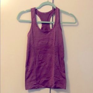 Purple lululemon tank top